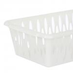 Корзинка для хранения Keeplex Light XS 19,5х10х5см, пластик, белое облако