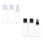 Набор бутылочек 3шт (2шт - 100мл, 1шт - 80мл) тм ЮНИLOOK, пластик, 2 цвета МС-02