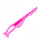 Набор накладных ресниц 3 пары и пластиковый пинцет тм ЮНИLOOK , пластик, нейлон, 3 эффекта