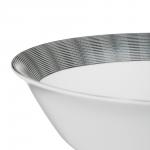 MILLIMI Графит Салатник, опаловое стекло, 550мл, 16.5х4.8см