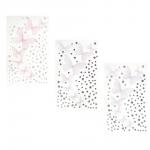 Наклейки и стразы для лица и тела тм ЮНИLOOK ,8х12 см, акрил, полиэстер, 3 дизайна,  ВЗ24-44