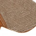 ЮL Мочалка варежка банная, сизаль, полиэстер, поролон, 21,5х18см, 3 цвета, МЭ24-02