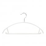VETTA Вешалка с перекладиной, 40х21.5х1 см, пластик с покрытием Soft-touch, белая
