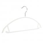 VETTA Вешалка с перекладиной, 40х21.5х1 см, пластик с покрытием Soft-touch, белая
