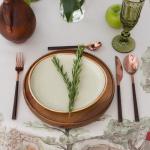 Скатерть «Этель» Forest landscape, d=215 см с ГМВО, 100% хлопок, саржа 190 г/м?