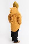 Куртка детская демисезонная ультра Дино горчица
