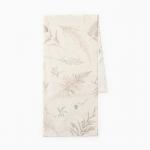 Дорожка на стол Этель Flower herbarium, 40?146 см, 100% хлопок, репс 210 г/м?, бежевая