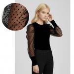 Блузка нарядная кулирка с лайкрой 2020100102