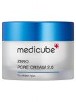 Medicube Укрепляющий крем с пантенолом, гиалуроновой кислотой и аллантоином Zero Pore Cream 2.0 50мл