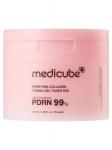 Medicube Ультратонкие гидрогелевые тонер-пэды с PDRN Pink Collagen Toning Gel Toner Pads 70шт(120мл)