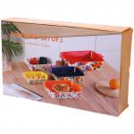 Форма керамическая для запекания "Пионы" 39*23*7см