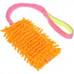 Игрушка - ухват для собак средних и крупных пород "Pets Dog". цвет оранжевый, 90г, 57см (лейбл)