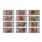 Магнит двуслойный рубли с символом года тм СНОУ БУМ 15x6 см, PVC, 12 дизайнов