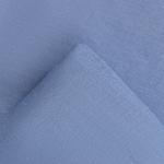 Пододеяльник евро «Этель» Plain collection, 200?215 см, голубой, поплин