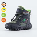 оли-чер ботинки школьные комбинирован.