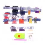 Алмазная мозаика с полным заполнением на подрамнике «Единорог в ночи», 20?30 см