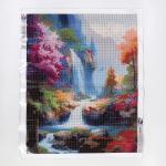 Алмазная вышивка полное заполнение «Краски природы», на холсте 40?50 см