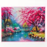 Алмазная вышивка полное заполнение «Природа», на раме, 40?50 см