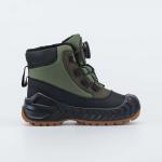 оливковый ботинки дошкольная Комбинирован.