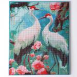 Алмазная вышивка полное заполнение «Аисты», на раме, 40?50 см