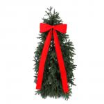 СНОУ БУМ Бант большой на ель 35x16x200см, полиэстер