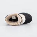 беж-чер ботинки малодетская Комбинирован.