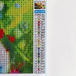 Алмазная вышивка полное заполнение «Полевые цветы», 30?40 см, на холсте