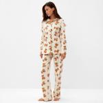 Пижама рубашка брюки KAFTAN