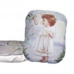 Ангел и Елочки Девочка Подушка 45х35 см 2520496