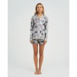 Пижама рубашка шорты KAFTAN
