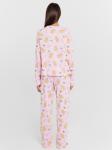 Пижама женская розовая с новогодним принтом Mark Formelle