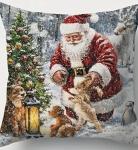 Наволочка  Новогодняя  Декоративная 45х45 см NAVPN