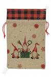 Новогодний мешок для подарков 20,5*32,5 см (SF-1720)