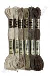 Набор ниток мулине (6 шт) SF-4104, №28
