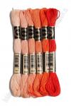 Набор ниток мулине (6 шт) SF-4104, №60