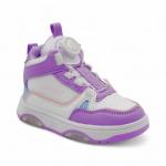 LED-Ботинки В7776-19 бело фиолетовые п/п