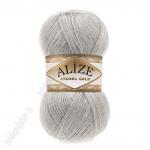 Пряжа "Angora Gold" 100 г*550 м (5 шт) пепельный №652