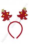 Новогодний ободок 23 см "Ёлочка" (SF-1708) красный