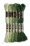 Набор ниток мулине (6 шт) SF-4104, №19