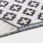 Коврик придверный Доляна «Геометрия», грязезащитный, вырезной, 80?120 см