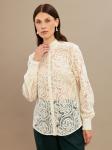 Блузка из кружевной ткани OD-977-1 молочный
