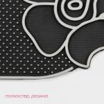 Коврик придверный Доляна Welcome, цветы, 41.5?75 см