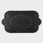 Коврик придверный Доляна Welcome, цветы, 41.5?75 см