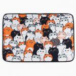 Коврик придверный «Котики», 40?60 см