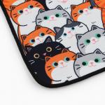 Коврик придверный «Котики», 40?60 см