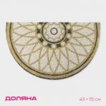 Коврик придверный Доляна «Архитектор», грязезащитный, 45?75 см, МИКС