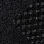 Коврик придверный SAVANNA, грязезащитный, 45?75 см, чёрный