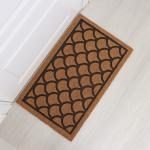 Коврик придверный Доляна «Побережье», кокосовое волокно, 45?75 см