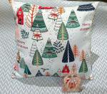 Подушка "Новогодняя" 40*40 + ароматическое саше в подарок ПНГ-3