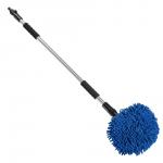 РОКОТ Щетка автомобильная для мытья, с краном, телескопическая, 96- 165см, микрофибра